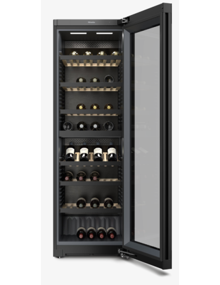 KWTS 4785 F Opsidijan crno staklo samostojeći hladnjak za temperiranje vina